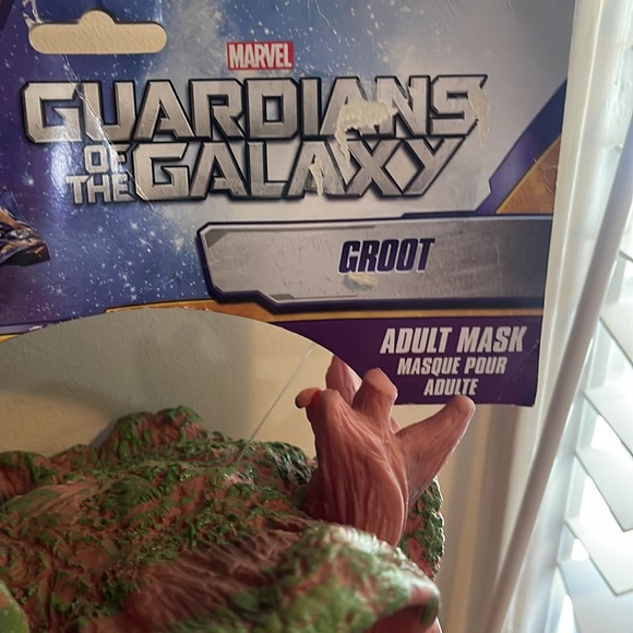 MARVEL GUARDIANS OF THE GALAXY GROOT ADULT MASK *NEW* - Picture 4 of 4